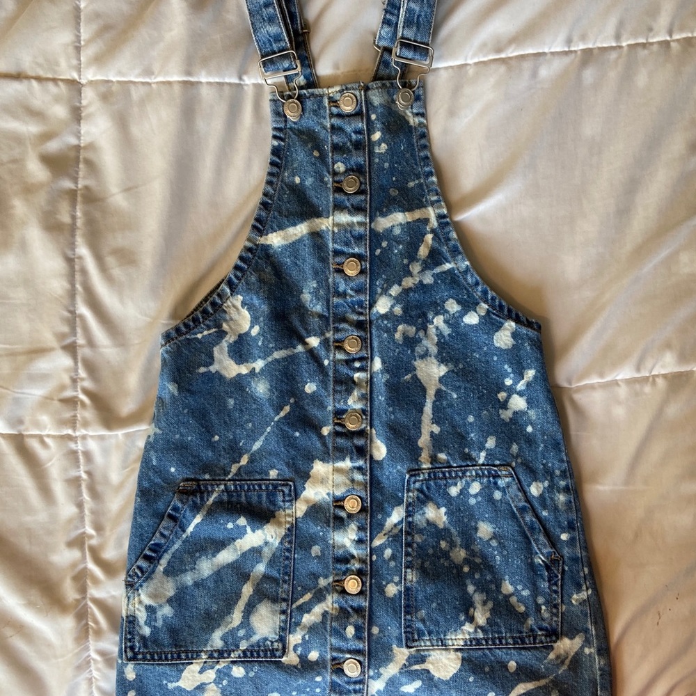 Primark Bleach Died Denim Dress
